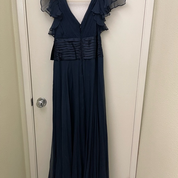 Tadashi Collection Navy Blue Women’s Dress Size 6 - Picture 2 of 6